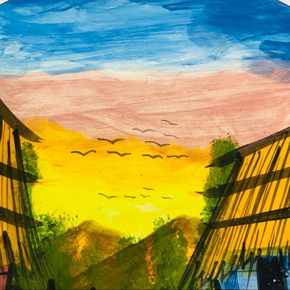 Republica Domimicana 13” Wall Colorful Decor Plate - Picture 4 of 8